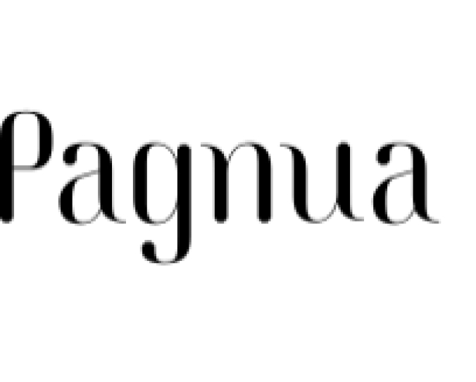 Pagnua Font Preview
