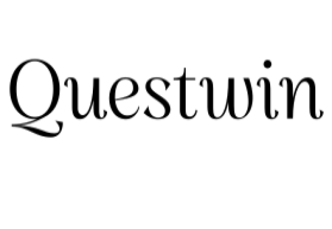 Questwin Font Preview
