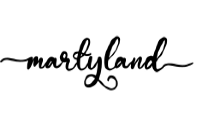 Marlyland Font Preview