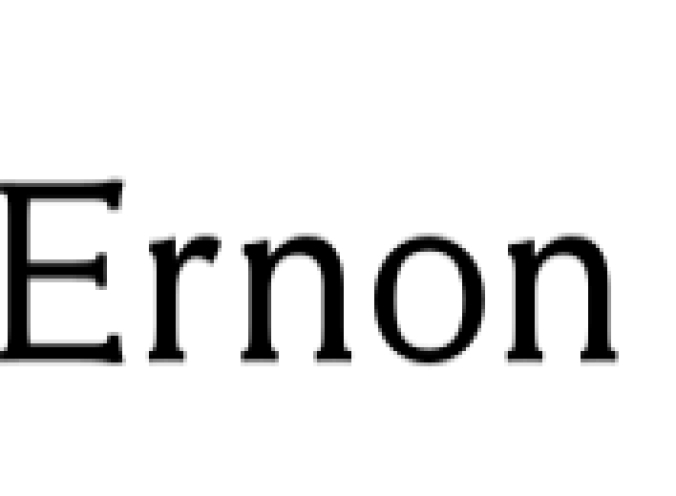 Ernon Font Preview