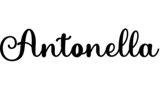 Antonella Font Preview