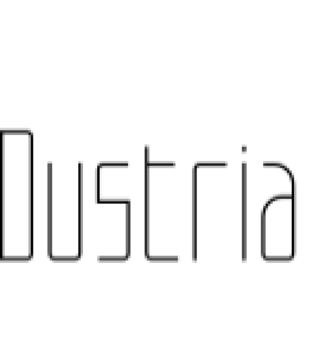 Dustria Font Preview