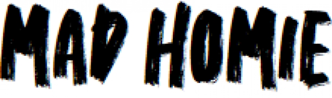 Mad Homie Font Preview