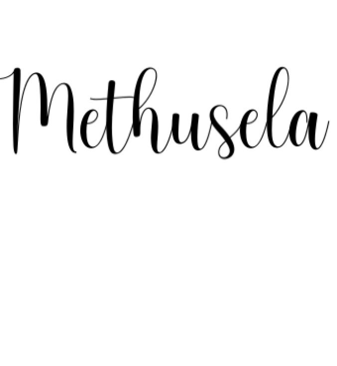 Methusela Font Preview