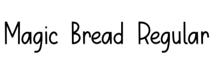 Magic Bread Font Preview