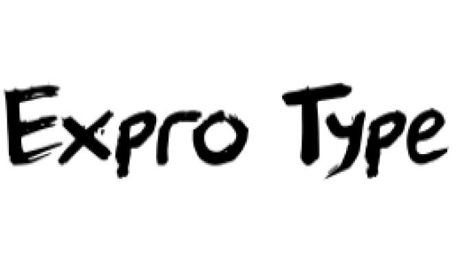 Expro Type Font Preview