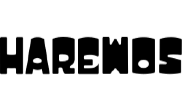 Harewos Font Preview