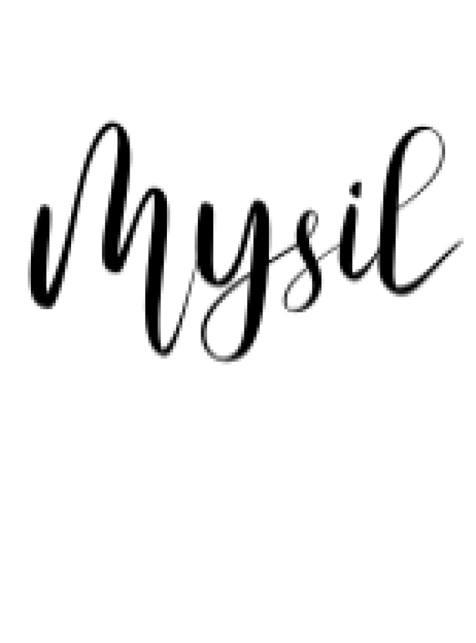 Mysil Script Font Preview