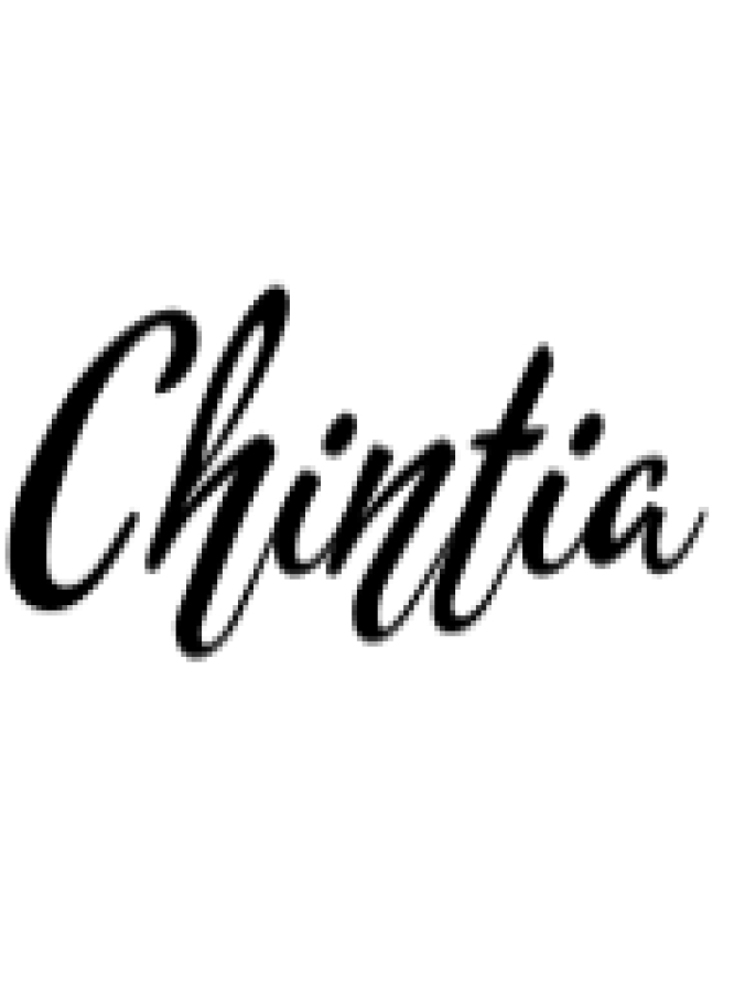 Chintia Font Preview