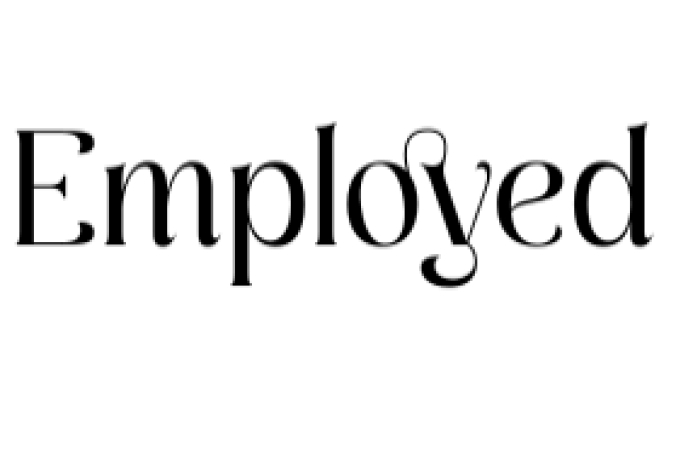 Employed Font Preview