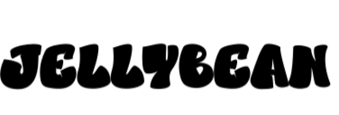 Jelly Bean Font Preview