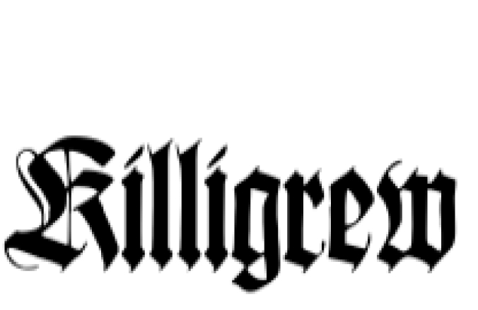 Killigrew Font Preview