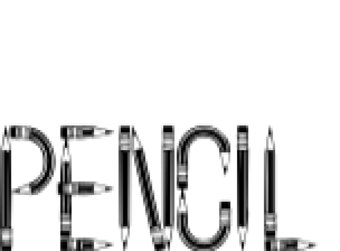 Pencil Font Preview