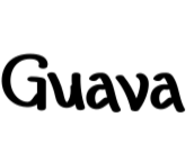 Guava Font Preview