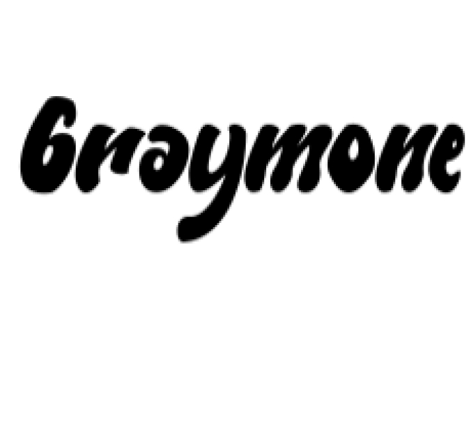 Graymone Font Preview