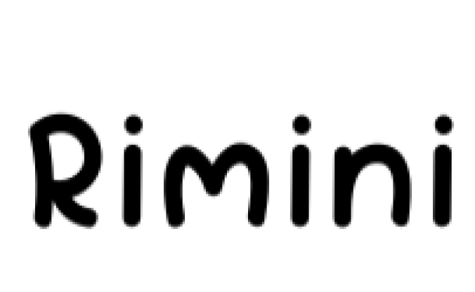 Rimini Font Preview