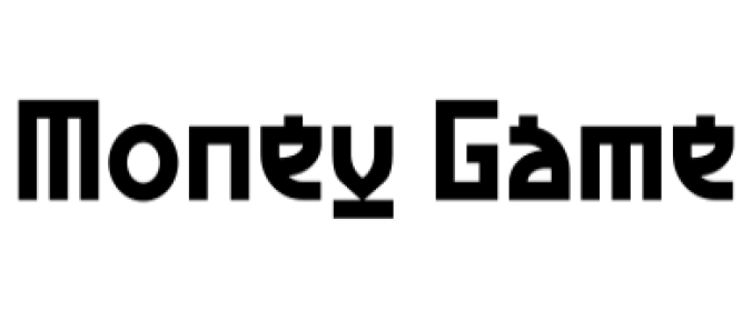 Money Game Font Preview