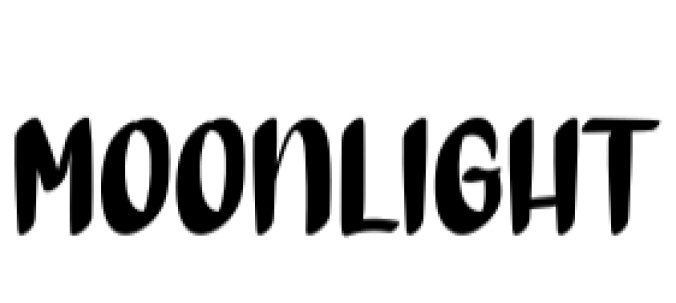 Moonlight Font Preview