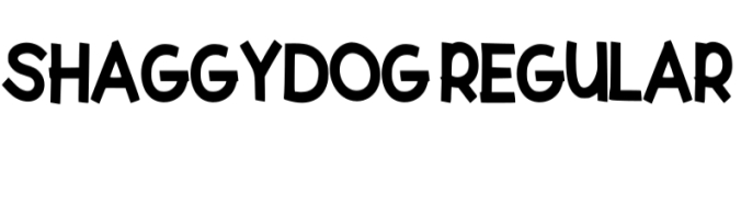 Shaggy Dog Font Preview