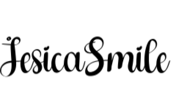 Jesica Smile Font Preview