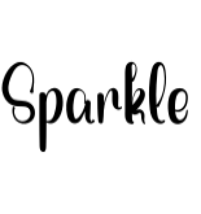 Sparkle Font Preview
