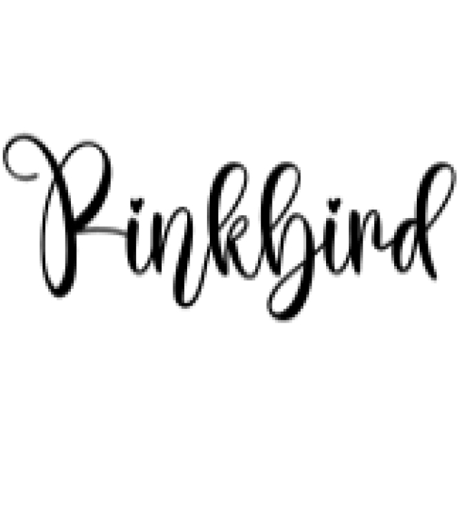 Pinkbird Font Preview