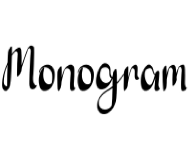 Monogram Font Preview