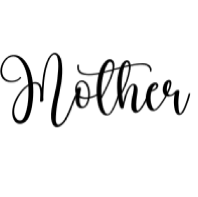 Mother Font Preview