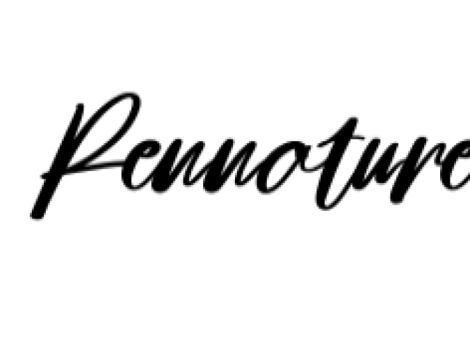 Pennature Font Preview