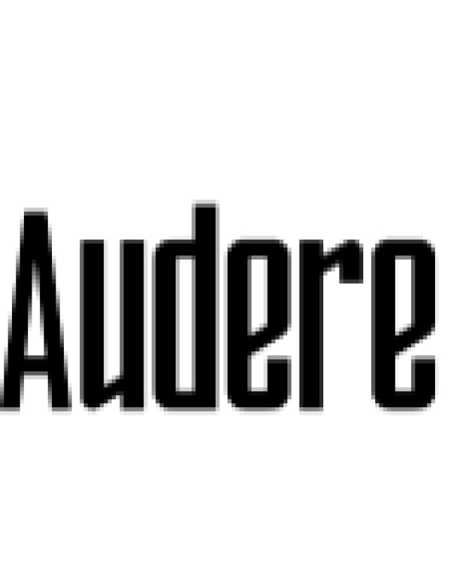 Audere Font Preview