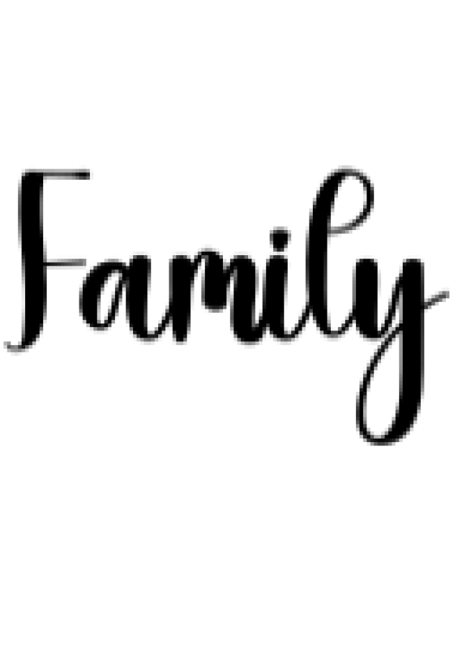 Family Font Preview