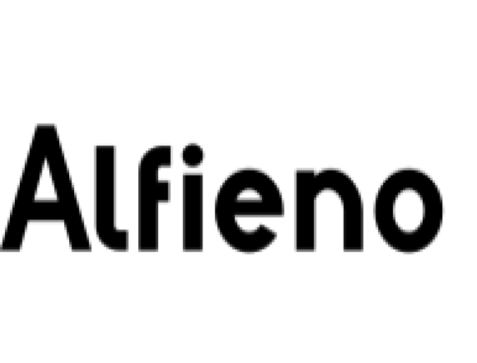 Alfieno Font Preview