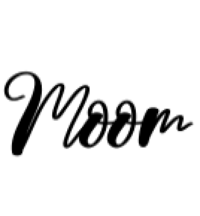 Moom Font Preview