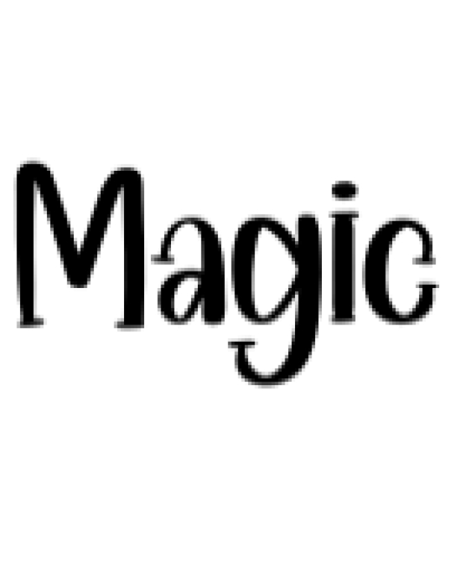 Magic Font Preview