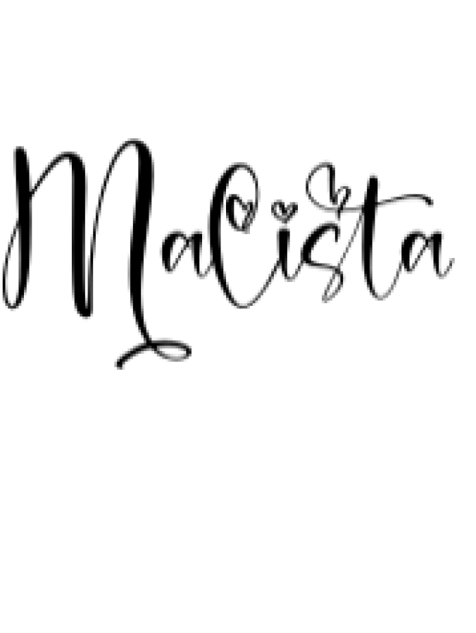 Malista Font Preview