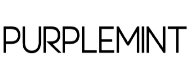 Purplemint Font Preview