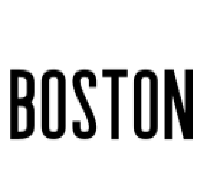 Boston Font Preview