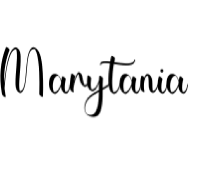 Marytania Font Preview