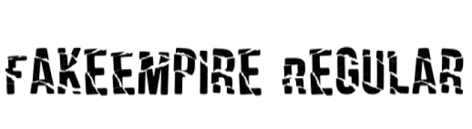 Fake Empire Font Preview