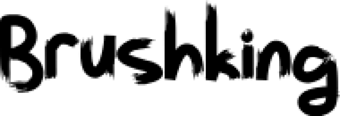 Brushking Font Preview