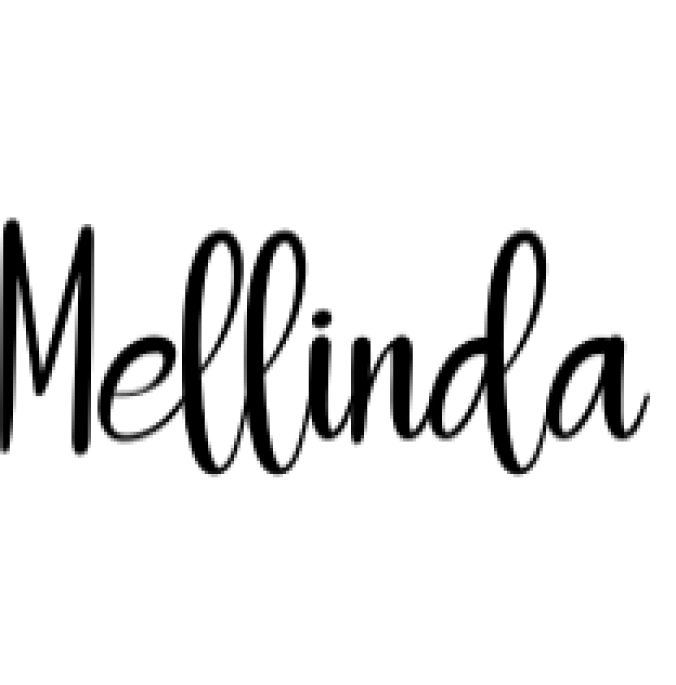Mellinda Font Preview