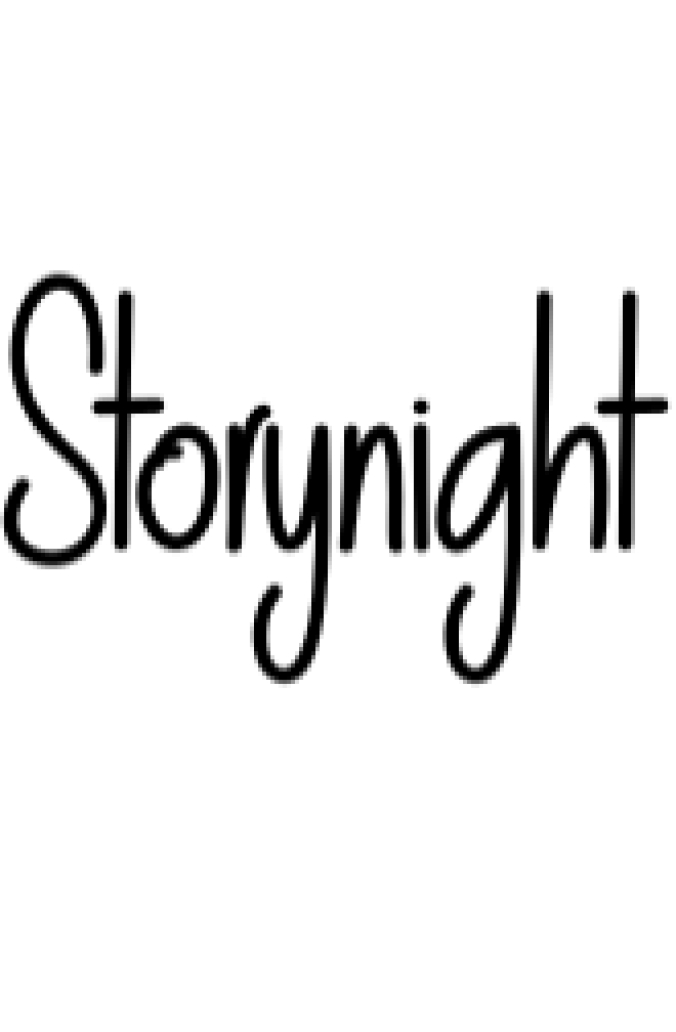 Storynight Font Preview