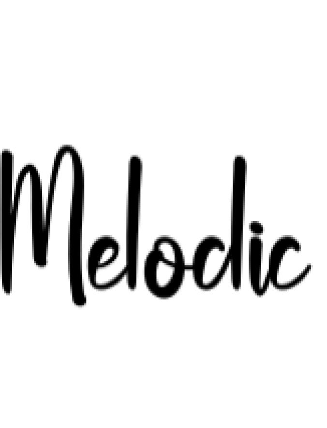Melodic Font Preview