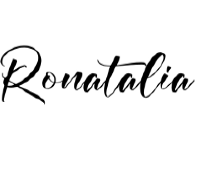 Ronatalia Font Preview