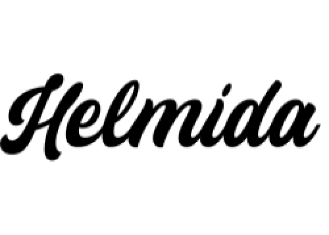 Helmida Font Preview