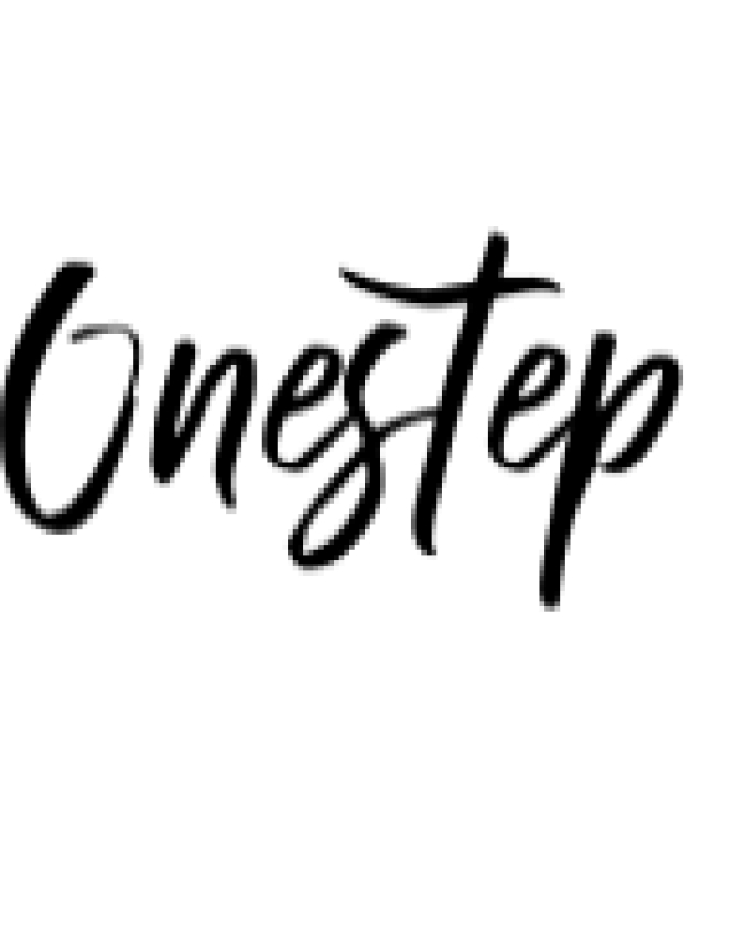 Onestep Font Preview