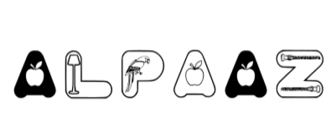 Alpa AZ Font Preview
