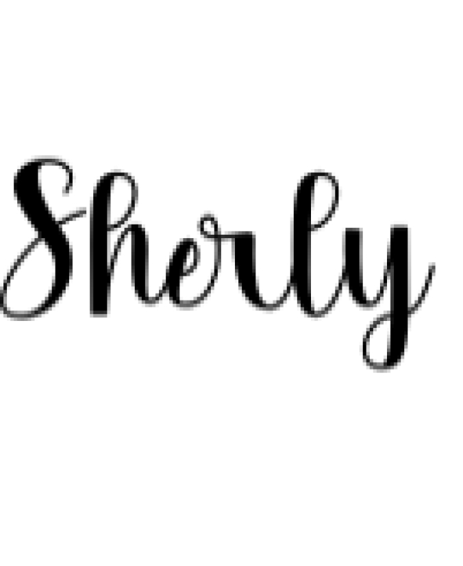 Sherly Script Font Preview