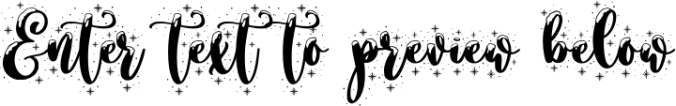 Snowember Font Preview