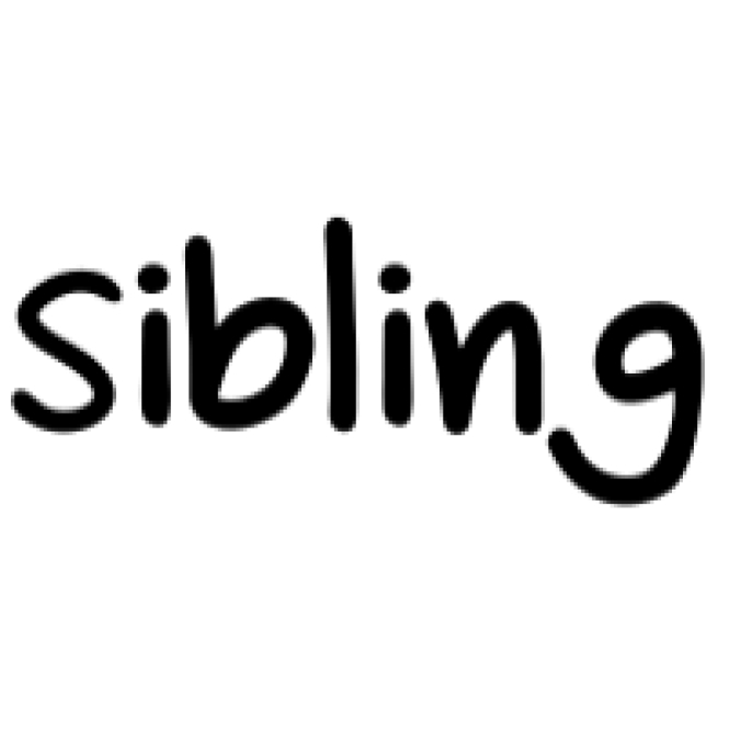 Sibling Font Preview
